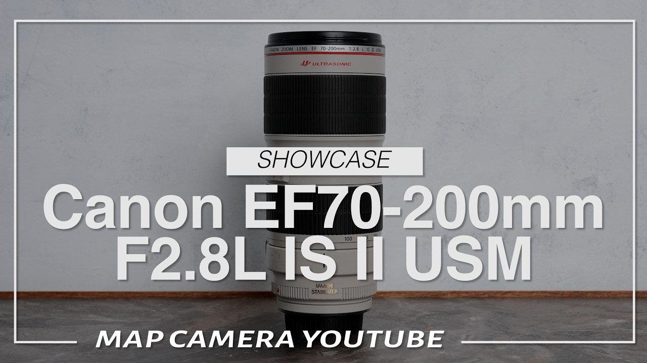 Canon EF70-200mm F2.8L IS II USM [Product Introduction] - YouTube