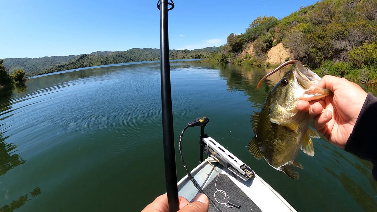 Early Spring Bass Fishing with Mikey Arias! Lake Casitas April 2024