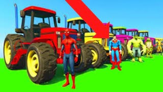 Super heroes Tractor II Simulator Stunt game II New game play 2021 screenshot 3