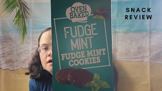 Oven baked fudge mint cookies food review