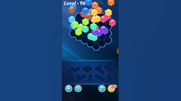 Block Hexa Puzzle Rainbow D Level 96 Walkthrough
