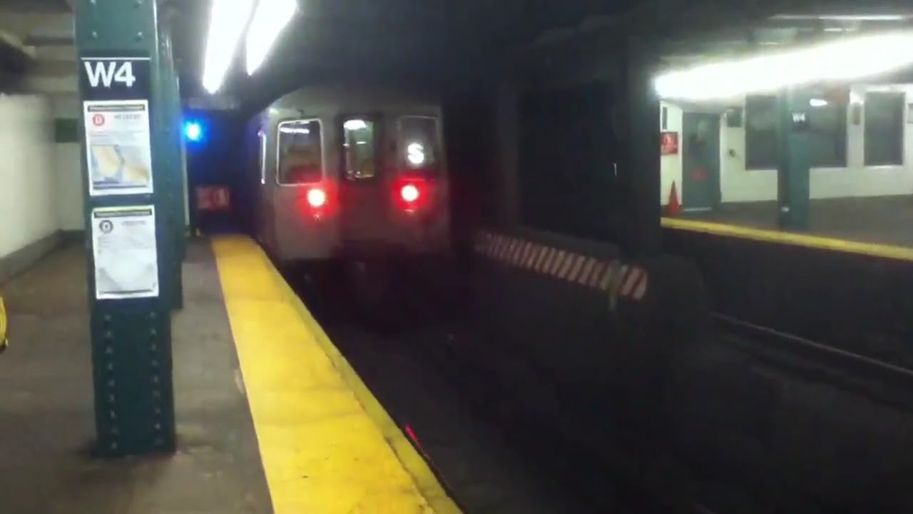 R68 (S) Shuttle Train Departing West 4th Street - YouTube