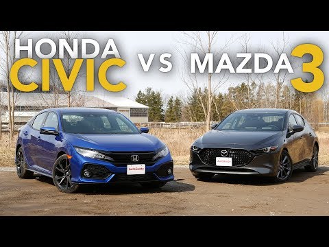 2019-honda-civic-vs-mazda3:-which-one-is-the-better-hatchback?