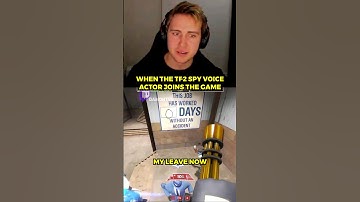 TF2 - Spy Voice Actor Joins The Game #tf2 #tf2shorts #tf2spy