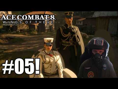 Meeting The Sotoans- Ace Combat 8 Wings Of Theve Elite Difficulty Part 5