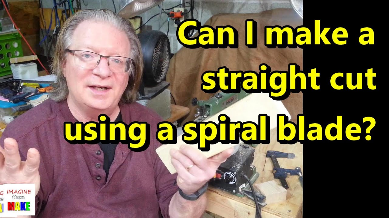 122. Simple DIY - cut straight using a spiral blade?