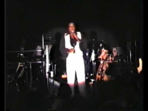 Lovelace Watkins Live performing Old Man River