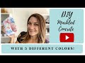 DIY Marbled Concrete (3 Colors!) 4th of July - Patriotic Planter or Candle Container