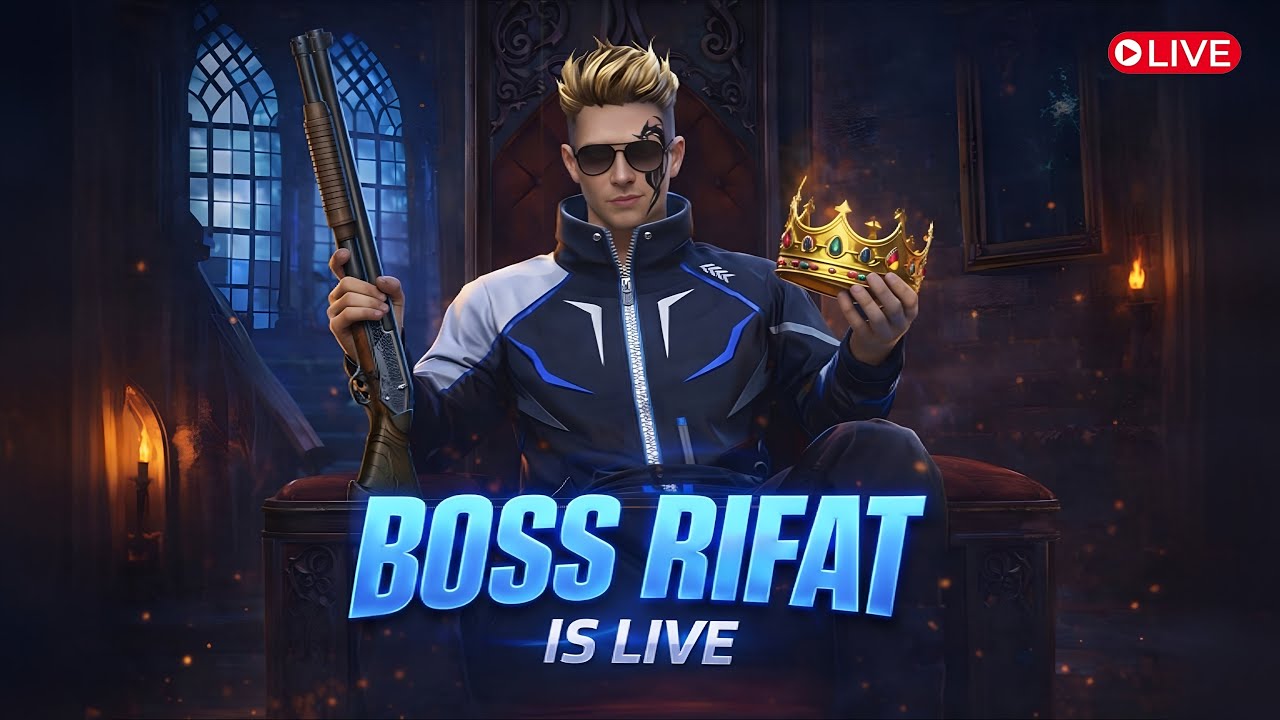 31K TARGET | BOSS RIFAT ON LIVE✌ BR RANK PUSH !? Free Fire LIVE | 