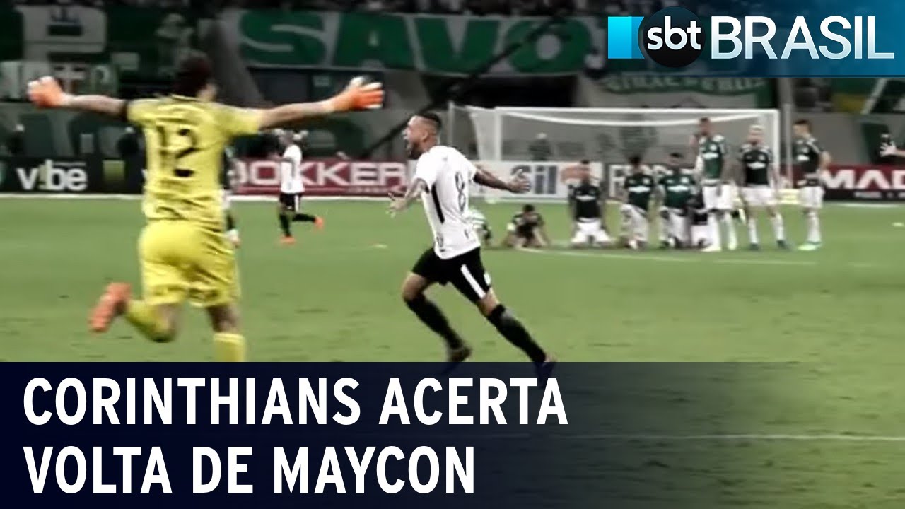 Time da Ucrânia empresta Maycon ao Corinthians | SBT Brasil (31/03/22)