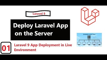 (01) Deploy Laravel App on the Server | Deploy App on the server | Host Web App on shared hosting