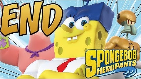 SpongeBob HeroPants Gameplay Walkthrough - ALL ENDINGS - Normal & 100% Complete