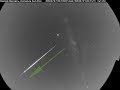 Greenside Observatory all-sky camera (meteor fireball), 2020/08/18-19