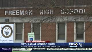 WATCH: Meth lab found inside motel near Henrico shopping mall
