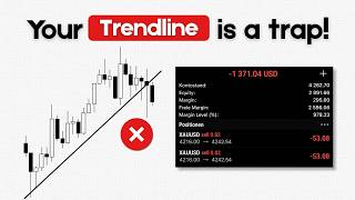 Stop Drawing Trendlines Like This — Do This Instead (Trendline Zones Explained)