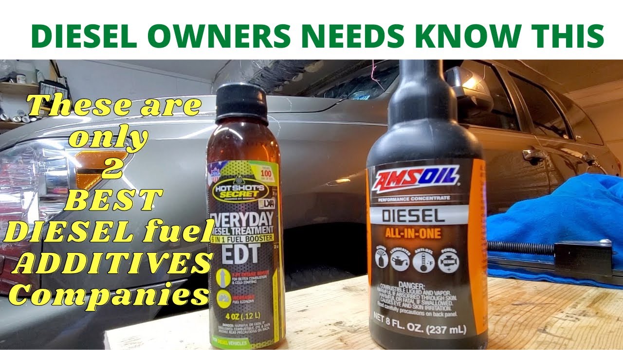 HOTSHOT'S SECRETS VS AMSOIL DIESEL FUEL ADDITIVES, WHY THESE ARE