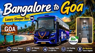 Bengaluru to Goa Bus Journey | Zingbus Plus AC Sleeper with Bio Washroom | Complete Review 2026