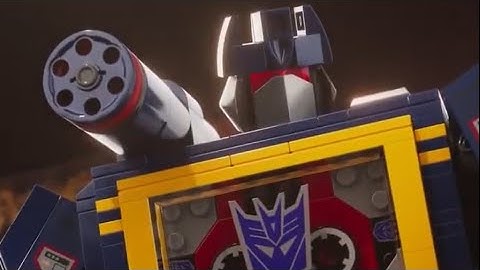 LEGO Icons Transformers Soundwave (10358) Trailer