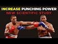 Study shows punching power can be improved  heres how