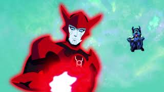 Red Lantern Razer VS Metron - Young Justice