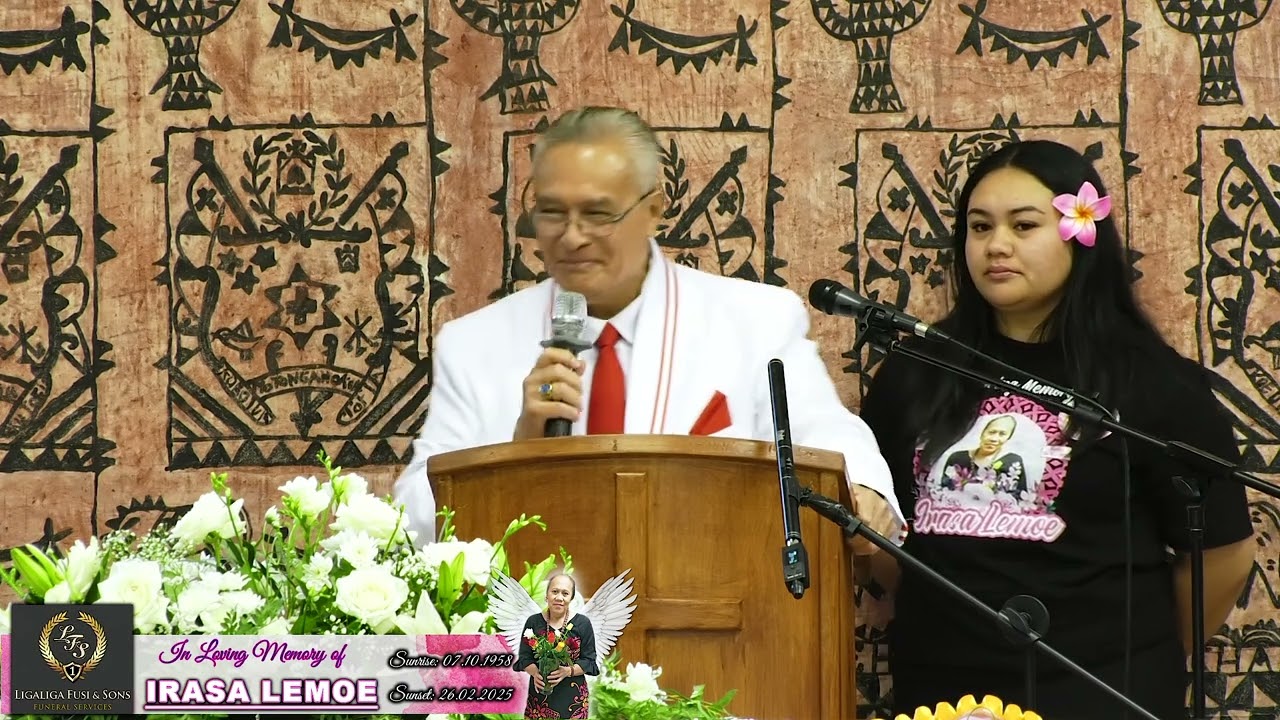 Molimau a Ps Sega Lemoe mo si ona toalua ia Irasa Lemoe 🕊️