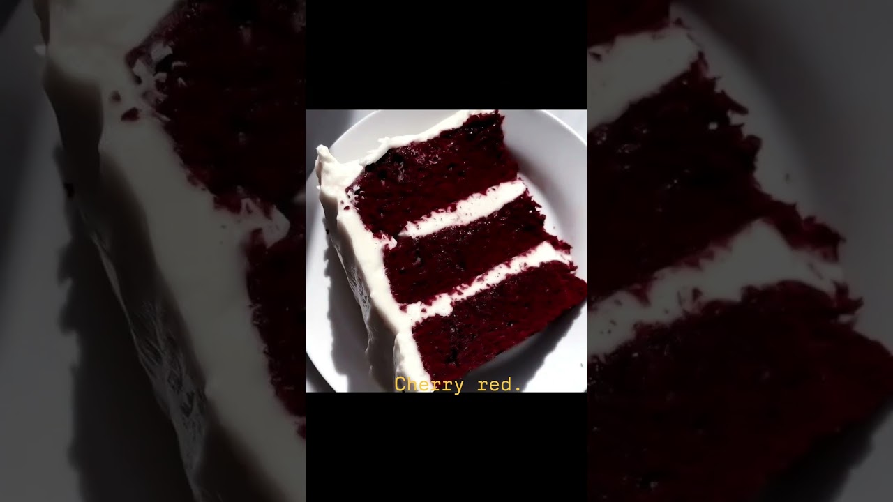 cherry red aesthetic. 