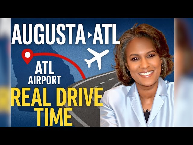 Travel vlog - Driving from Augusta GA to Atlanta Airport (How Long It Really Takes)