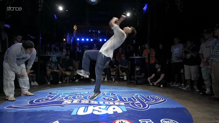 Victor vs HK Marcus [top 16 bboy] // FREESTYLE SES...
