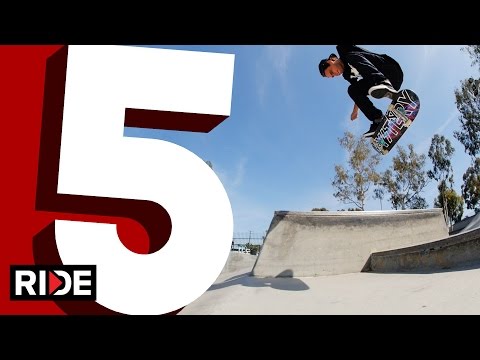 Taylor McClung’s 5 Favorite Flip Tricks