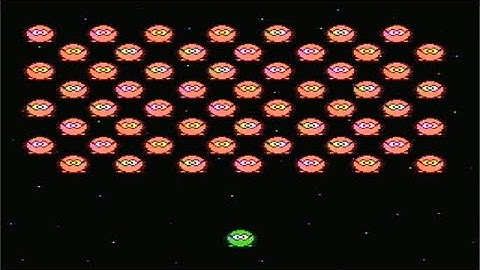 NES Homebrew - 56 enemy 16x16 flickering objects - NES Programming 6502 Assembly NESASM3