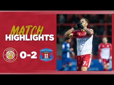 Stevenage Carlisle Goals And Highlights