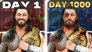 I Played Roman Reigns World Title Reign... IT Broke WWE