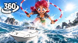 Scarlet Skips Appears in the Ocean! | 360° VR