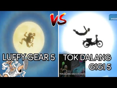Luffy Gear 5 VS Tok Dalang Gigi 5...