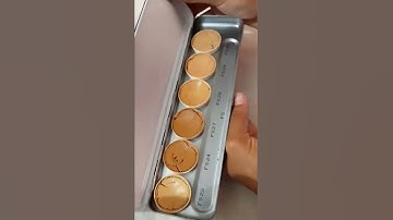 #KRYOLAN PROFESSIONAL MAKEUP  👉SUPARCOLOR 6 SHADES