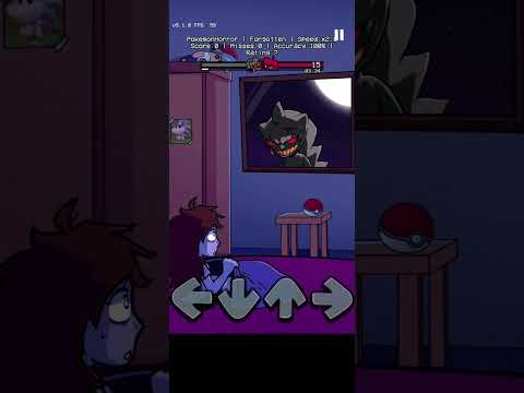 Test FNF mobile vs GF's Pokemon Horror Battles (FNF Mod/Pokemon creepypasta/Horror) #fnf #sunsmile