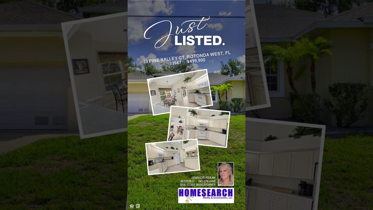 23 PINE VALLEY CT ROTONDA WEST FL 33947