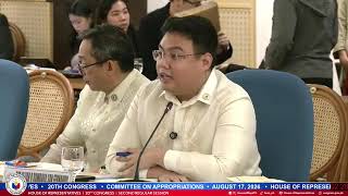 COMMITTEE ON APPROPRIATIONS AUGUST 17, 2026