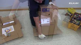 ezH2O In Wall Bottle Filling Station Installation (English)