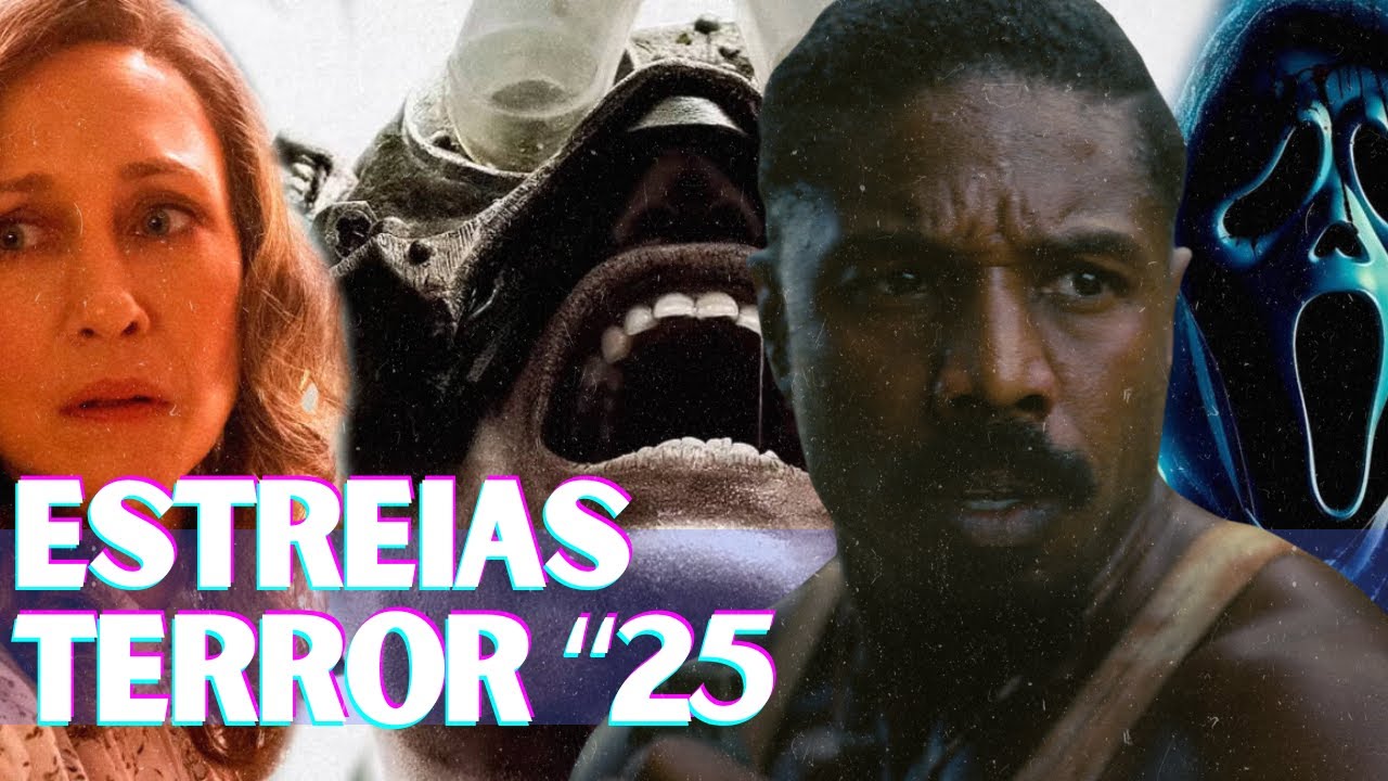 TERROR 2025: EXPECTATIVAS ALTÍSSIMAS para os Lançamentos do Ano ! | A Hora do Pesadelo