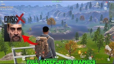 🔥Crisis X Mobile – Ultra Graphics Gameplay🎮| Best Survival Game for Mobile🧟 #crisis #CrisisX #zombie