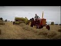 David Brown 880 baling with Claas markant 50.