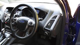 2014 14 Ford Focus 1.6 Anium Navigator 5Dr Petrol Hatchback Automatic Superb