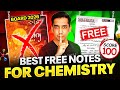 FREE Chemistry Notes 🔥| That Helped Students Score 100/100 ✅| Class 12 Boards Strategy 🎯