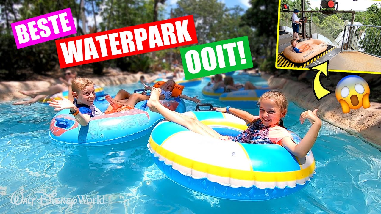 het BESTE WATERPARK OOIT!! Met MEGA GOLF en SUPER GLIJBAAN! [DISNEY VLOG 5] ♥DeZoeteZusjes♥