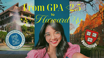 Perjalanan dari IPK 2.5 Sampai ke Harvard? : How I Get Into Ivy League Schools