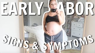 EARLY LABOR SYMPTOMS .. HOW I KNEW I WAS GOING INTO LABOR EARLY! screenshot 4