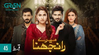 Meray Ranjhna Episode 45 Hina Altaf, Faraz Farooqui, Washma Fatima & Omer Shahzad Green Tv