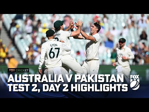 Australia v Pakistan 2nd Test Day Two Highlights I 27/12/23 I Fox Cricket
