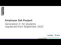 Education and Early Years T Level: Generation 2 ESP Overview